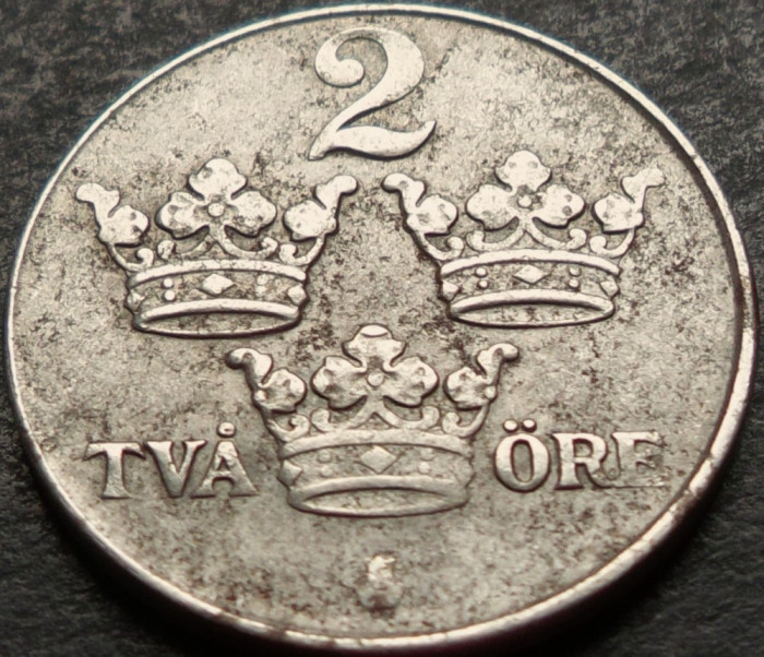 Moneda istorica 2 ORE - SUEDIA, anul 1948 * cod 3064