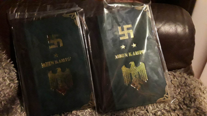 Mein Kampf-Adolf Hitler-ed de lux NECENZURAT -ed 1993 2 vol