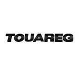 Emblema Touareg spate portbagaj Volswagen, Negru lucios, Volkswagen