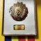 SV * Romania ORDINUL MUNCII Clasa III RSR &icirc;n CUTIE cu BARETA