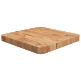 Cumpara ieftin Blat masa patrat maro deschis 40x40x4 cm lemn stejar tratat