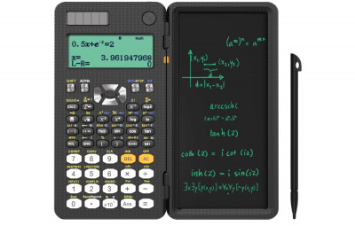 Calculator stiintific solar NEWYES cu bloc de scris, Calculator 991ES Plus 417 functii - RESIGILAT foto