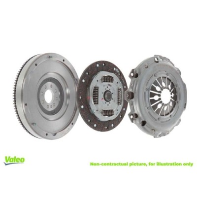 Kit ambreiaj VALEO, Opel Astra H, 2004-, Corsa D (S07), 07.2006-08.2014, Meriva A, 2003-2010, Tip cutie viteza : transmisie manuala 6 trepte; Tip cut foto