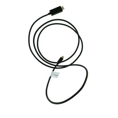 Cablu adaptor USB-C tata la HDMI tata, USB 3.2 gen.2, HDMI 2.0, Lanberg 43677, FHD-144Hz, 4K-60Hz, 18Gb s, 180cm, negru foto