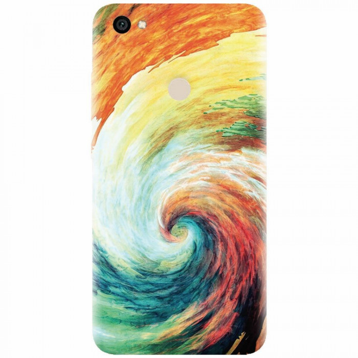 Husa silicon pentru Xiaomi Redmi Note 5A, Big Wave Painting