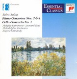 Camille Saint-Sa&euml;ns - Philippe Entremont &bull; Leonard Rose &bull; The Philadelphia Orchestra &bull; Eugene Ormandy - Piano Concertos Nos. 2 &amp; 4 / Cello Concerto No