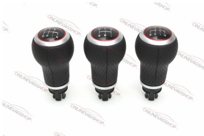 Nuca schimbator piele perforata S-line pt Audi A4 B8/A5/A6/Q5 5/6 vite foto