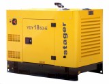 Generator insonorizat Stager YDY18S3-E, 18kVA, 23A, 1500rpm, trifazat, diesel