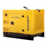 Generator insonorizat Stager YDY18S3-E, 18kVA, 23A, 1500rpm, trifazat, diesel