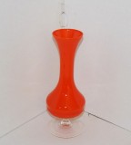 Vaza pedestal solifleur opalina multistrat, cased, suflata manual - Opalina Fiorentina - Vetreria Stelvia, Empoli Italia