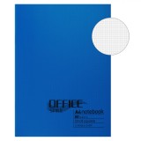 Caiet Matematica A4, Office Style, 60 File, Culoare Albastru Fluo, Coperta Durabila, Oem