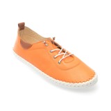 Pantofi SHOOZY portocalii, EV30106, din piele naturala