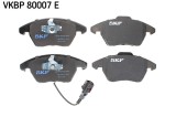 SKF VKBP 80007 E set placute frana,frana disc