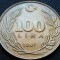 Moneda 10 LIRE TURCESTI - TURCIA, anul 1987 *cod 2852 A = UNC LUCIU DE BATERE