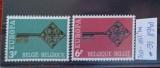 TS21 - Timbre serie Belgia 1968 Mi1511 1512