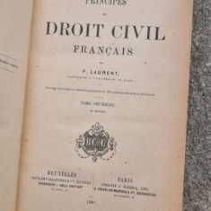 F. Laurent - Principes de Droit Civil Francais Tome II