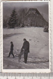 Bnk foto - Poiana Brasov - 1975, Alb-Negru, Romania de la 1950, Natura