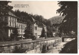 CPIB 17465 CARTE POSTALA - SLANIC MOLDOVA. PAVILIONUL BAILOR NR. 1, RPR, Circulata, Fotografie