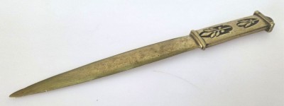 Cutit corespondenta bronz / Coupe-papier foto