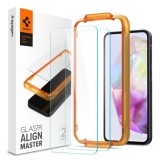 Cumpara ieftin Folie pentru Samsung Galaxy A35 5G (set 2), Spigen Glas.TR Align Master, Clear