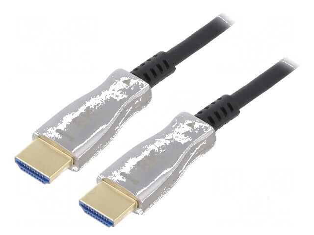 Cablu HDMI HDCP 2.2, HDMI 2.1, PVC negru