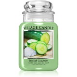 Village Candle Sea Salt Cucumber lum&acirc;nare parfumată 602 g