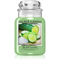 Village Candle Sea Salt Cucumber lumânare parfumată 602 g