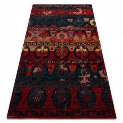 Covor de l&amp;acirc;nă Omega TAPAS etnic, albastru inchis, 170x235 cm foto