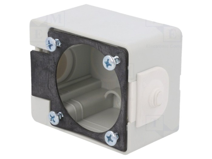 Conector carcasa murale gri
