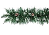 Ghirlanda de Craciun MagicHome cu LED cald, 270 cm, 200 ramuri