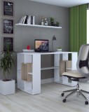 Cumpara ieftin Birou Tip III Ro - Alb + Sonoma