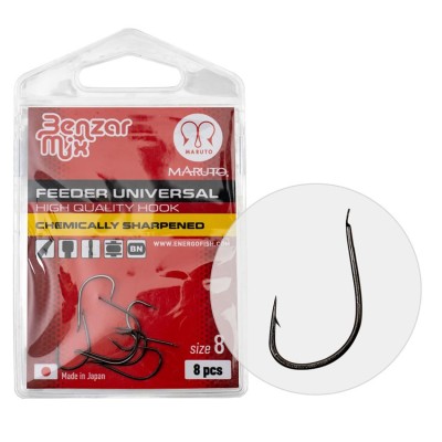 Carlige Benzar Feeder Universal Nr.12, 10buc/plic foto