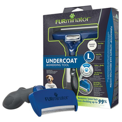 FURminator Undercoat deSHEDDING TOOL Par scurt L, 10 cm foto