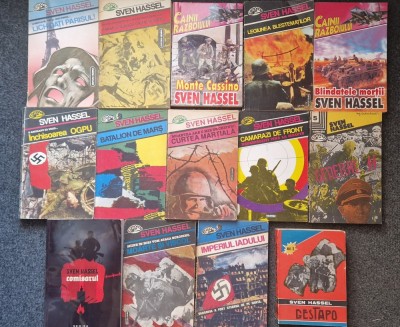 SVEN HASSEL - Set 14 volume (complet) foto