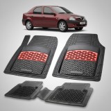 Cumpara ieftin Covorase Tip Tavita Compatibile Dacia Logan 2004-2008 , Red