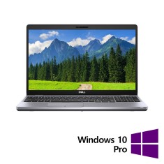 Laptop Refurbished Dell Latitude 5510, Intel Core i5-10310U 1.70 - 4.40GHz, 16GB DDR4, 512GB SSD, 15.6 Inch Full HD, Webcam + Windows 10 Pro NewTechno