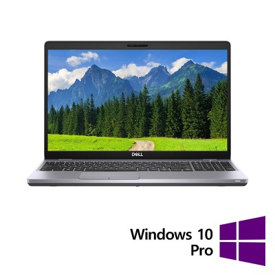 Laptop Refurbished Dell Latitude 5510, Intel Core i5-10310U 1.70 - 4.40GHz, 16GB DDR4, 512GB SSD, 15.6 Inch Full HD, Webcam + Windows 10 Pro NewTechno foto