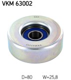 SKF VKM 63002 Rola ghidare/conducere, curea transmisie