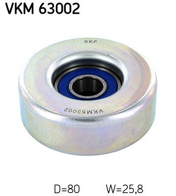 SKF VKM 63002 Rola ghidare/conducere, curea transmisie