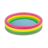 Piscina gonflabila pentru copii, 147x33 cm, Vinil, 275l, Multicolor, ATU-V2698, Rotund