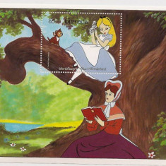 Grenada 1987 Alice Wonderland, Cartoon, Disney, perf.sheet, MNH AD.008