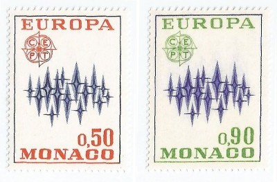 |Monaco, Europa CEPT, 1972, MNH foto