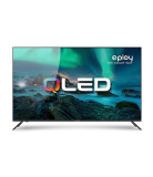 Televizor Smart QLED Allview QL50ePlay6100-U 4K UHD 126 cm 50 inch Bluetooth 5.0 Wi-Fi Negru