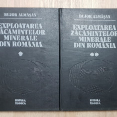 Exploatarea zăcămintelor minerale din România - Bujor Almășan (2 vol.)