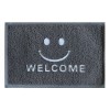 Covoras Intrare Tip-lufa - 38x58cm / Welcome Gri Hapy