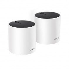 Sistem mesh router TP-Link Deco X55(2-pack), Dual band, AX3000, Gigabit Ethernet, 2x2 MU-MIMO