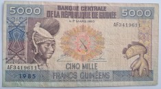 Guineea , 5000 Francs 1960 foto