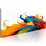 Cumpara ieftin Tablou - Colorful Storm 120x40 cm