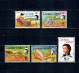 Insulele Cayman 1976 - Uzuale, motive locale, pirați, serie neuzata