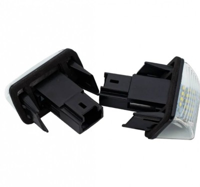 Lampi LED numar dedicate Canbus Peugeot 206 207 etc. Citroen C3 C4 C5 foto